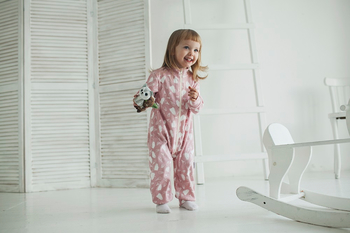 Комбинезон-пижама на молнии легкий "Снежные Пингвины" ЛКМ-БК-ПИНГ2 (размер 104) - Пижамы - интернет гипермаркет детской одежды Смартордер